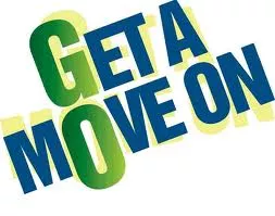 get a move on