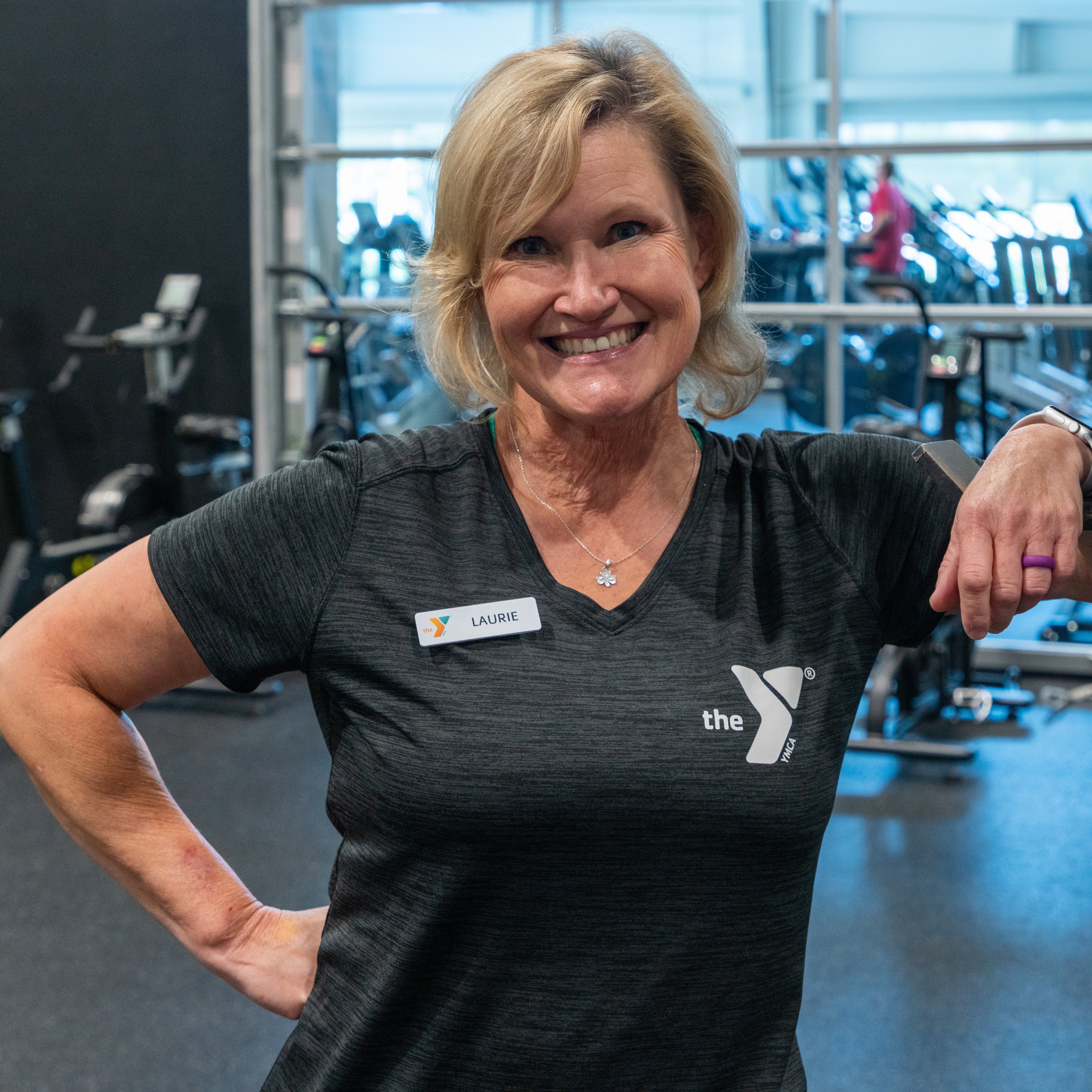 A headshot of Laurie, Personal Trainer at the Frisco YMCA
