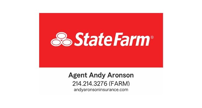 State Farm Agent logo information Andy Aronson