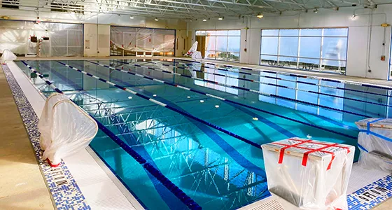 New pool at the Lake Highlands Family YMCA