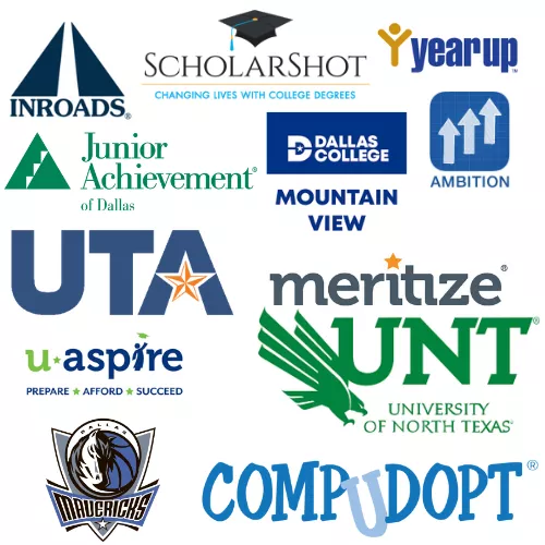 collage of partners of Y Achievers