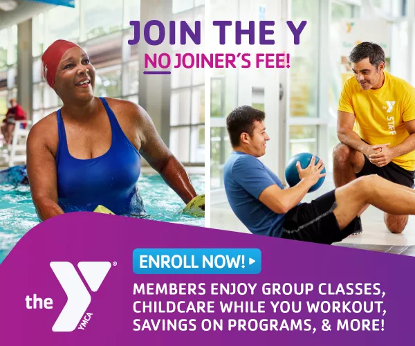 Join the Y and pay no joiner's fee