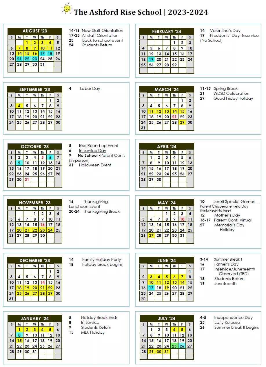 Rise Calendar 23-24