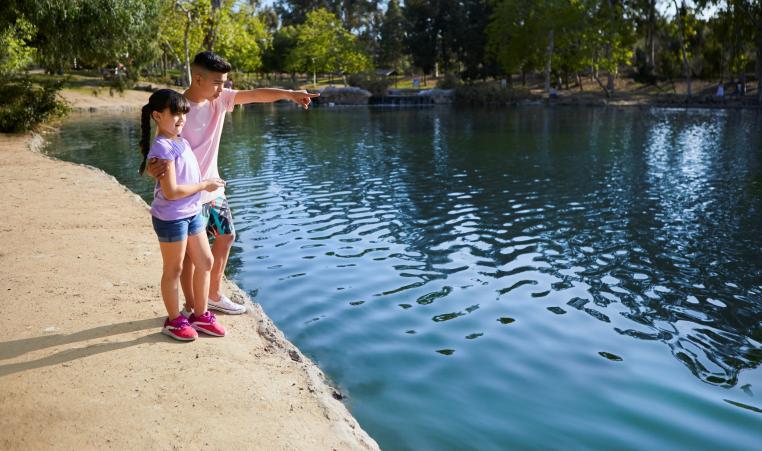 Safety Around Water 2021 Kids at the Lake